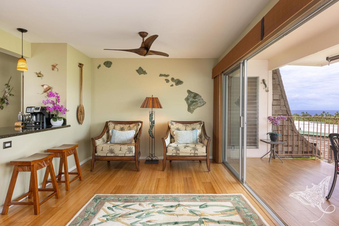 Hale Hahalua - Serenity And Ocean Views In Kailua-Kona At Keauhou Akahi Above Keauhou Bay 凯路亚-科纳 外观 照片
