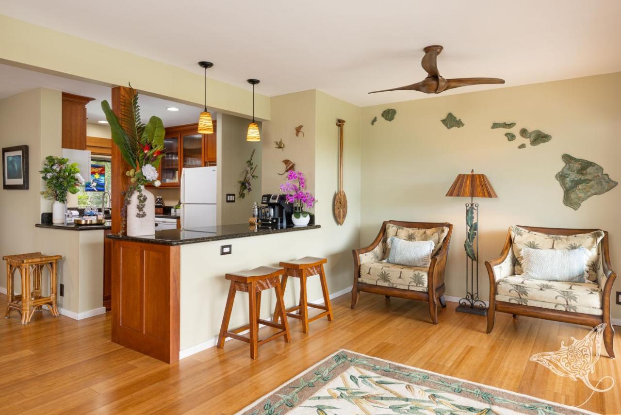 Hale Hahalua - Serenity And Ocean Views In Kailua-Kona At Keauhou Akahi Above Keauhou Bay 凯路亚-科纳 外观 照片
